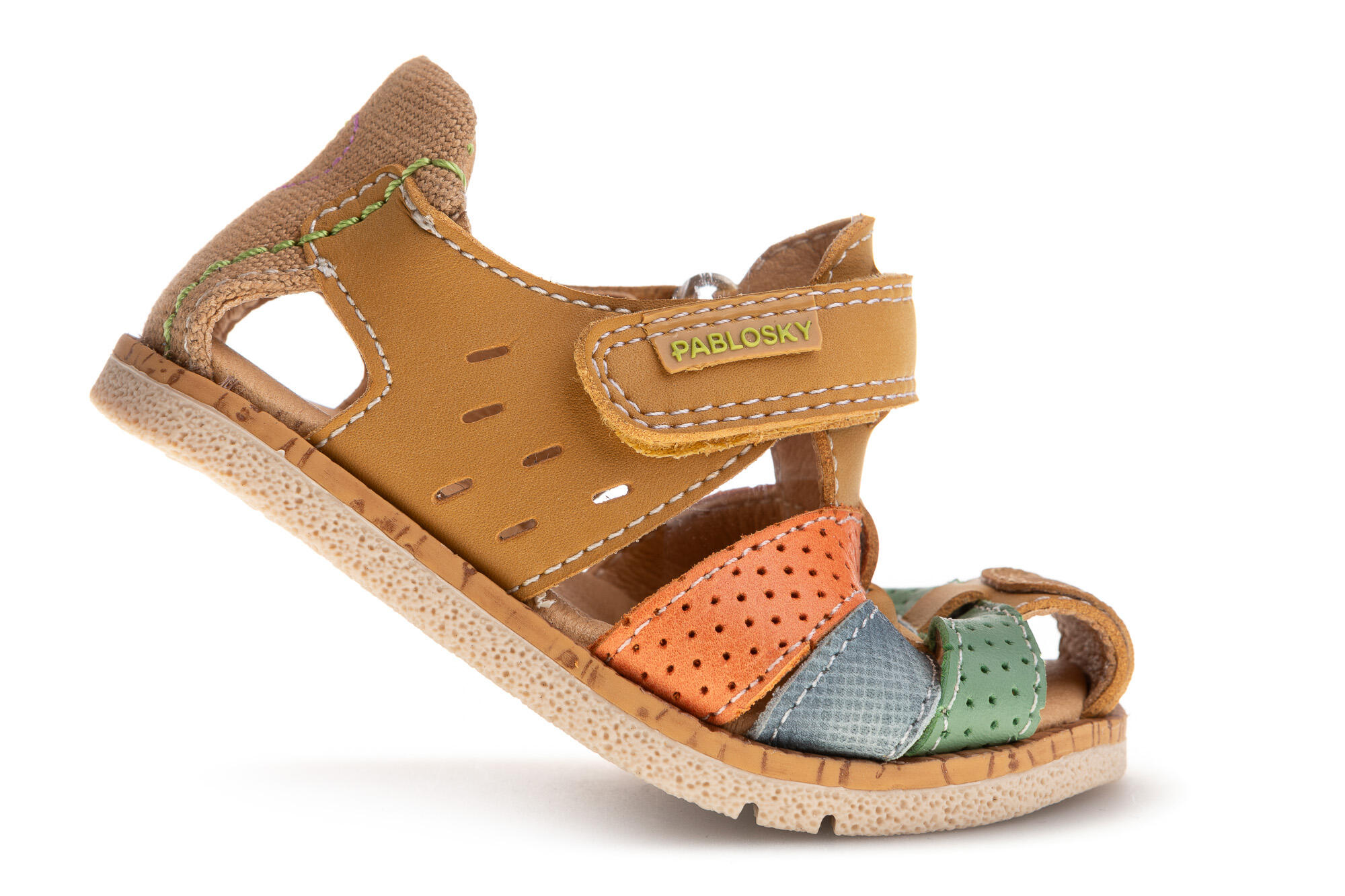 Sandali Pablosky Modello 055183p Colore Marrone 6/6