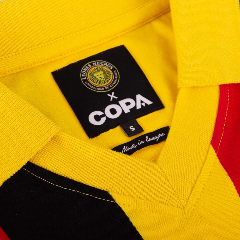 Retro Voetbalshirt - Heren - Leones Negros udeG 1974- Multicolor 6/7