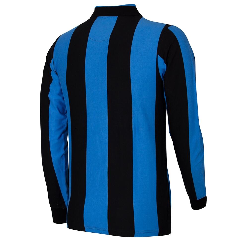 Camiseta de Fútbol - Hombre - FC Internazionale 1963 - 64 - Azul - Negro 2/7