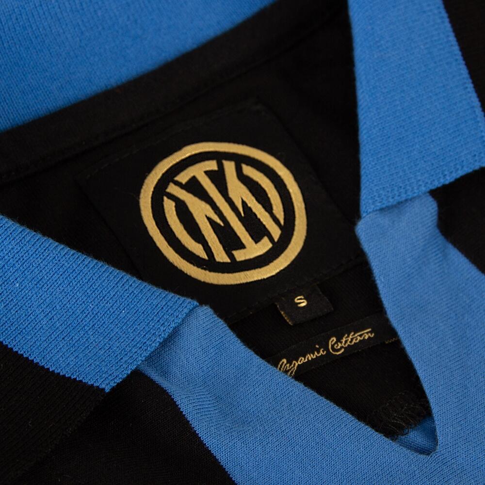 Camiseta de Fútbol - Hombre - FC Internazionale 1963 - 64 - Azul - Negro 4/7