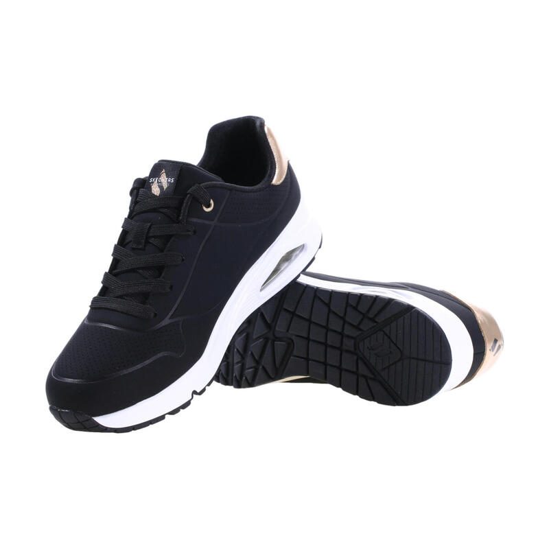 Sapatilhas Skechers Menina Uno Gen1 - Shimmer Away Preto