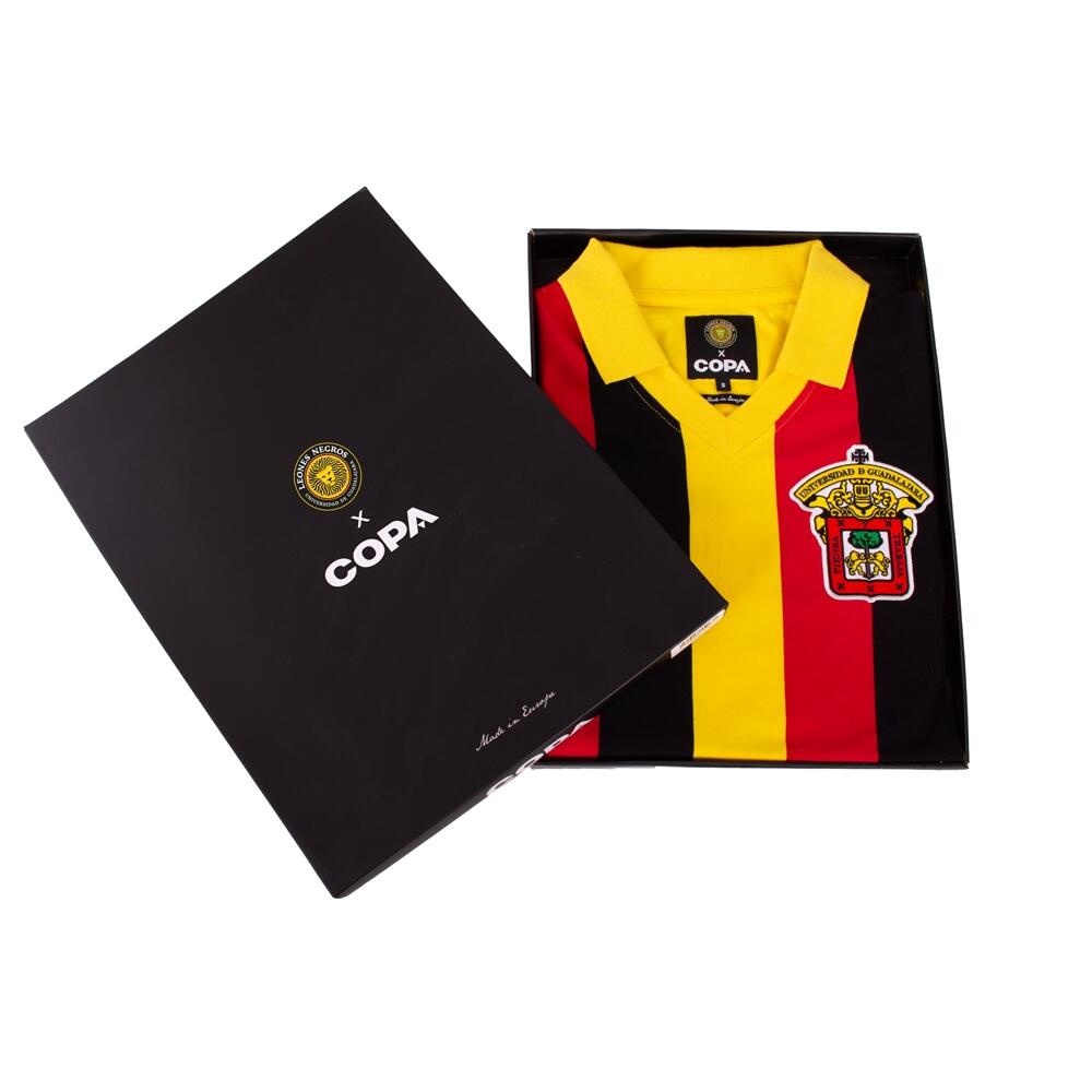 Retro Voetbalshirt - Heren - Leones Negros udeG 1974- Multicolor 5/7