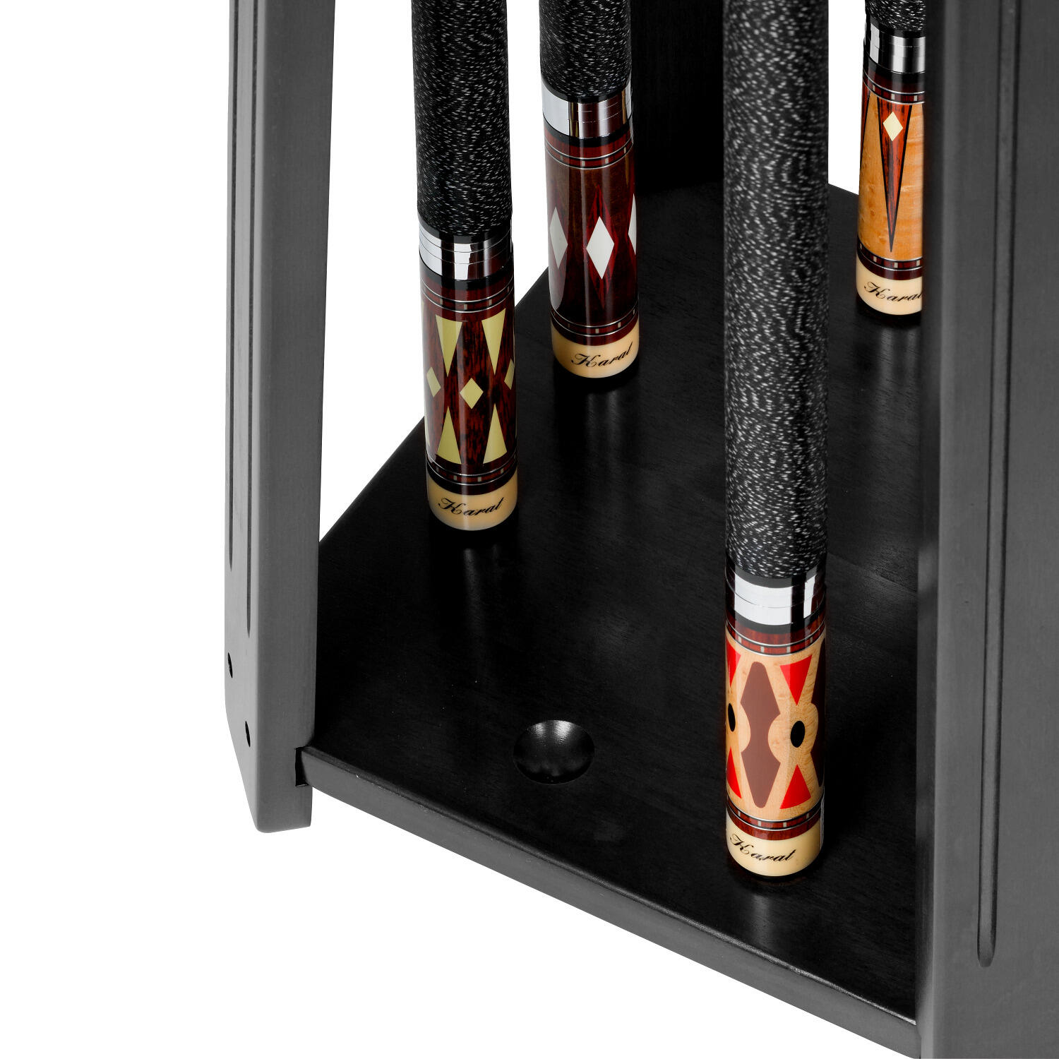 Pool Cue Stand Adele Black Billard / Poolbillard Unisex 3/6