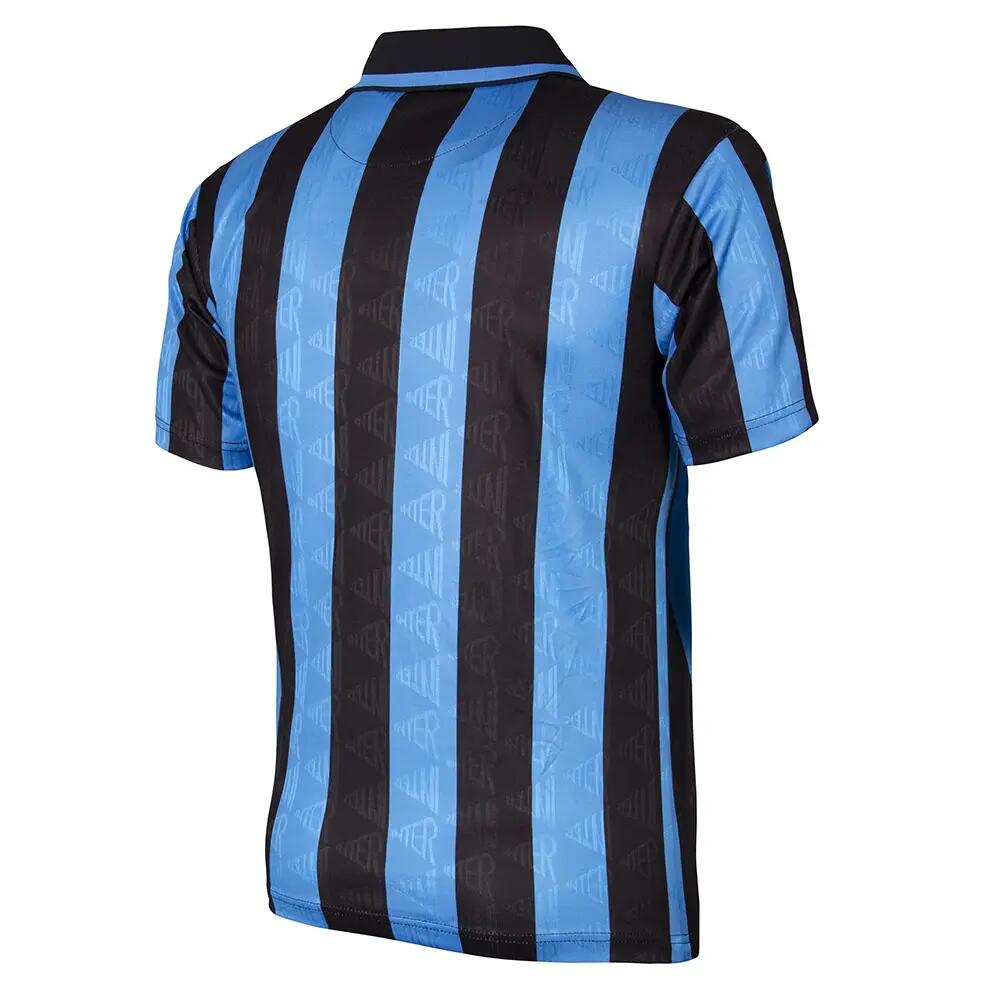 Herren - Retro Fußballtrikot - Inter Mailand 1993/94 - Blau 2/10