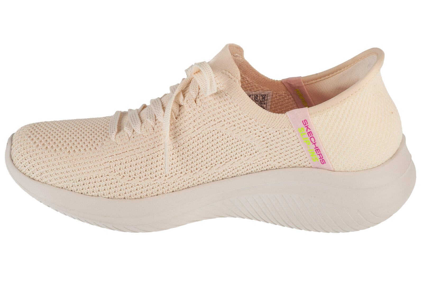 Chaussures Femmes Skechers Slipins Ultra Flex 30 Elevated Motion beige 2/4