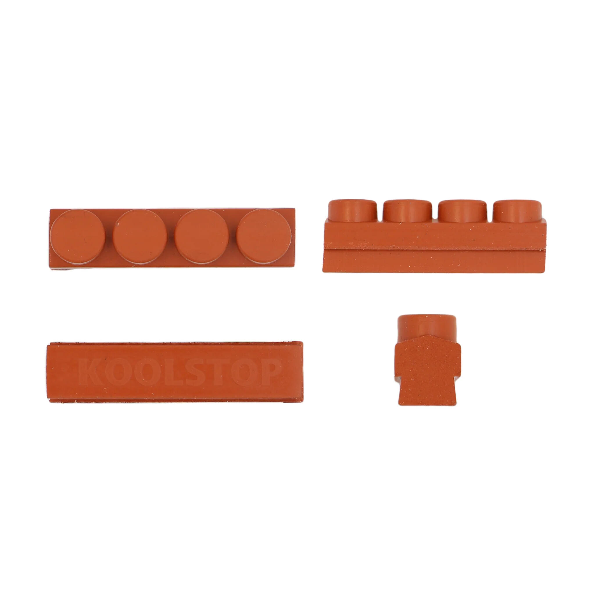 KOOL-STOP Mafac Retro Bicycle Brake Pad Inserts Salmon