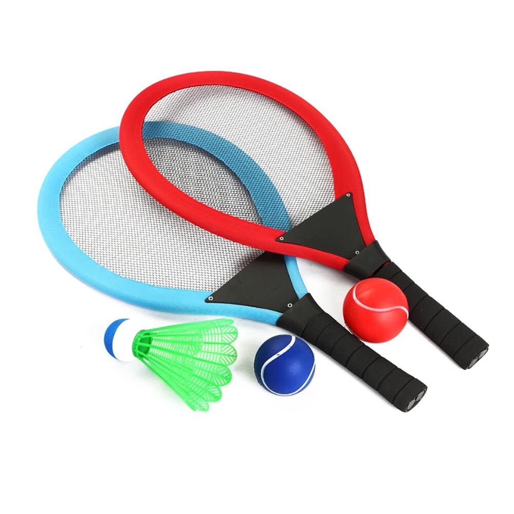 Devessport - Juego 3 en 1 de Exterior para niños. Voliebol, Tenis y Bádminton 2/7