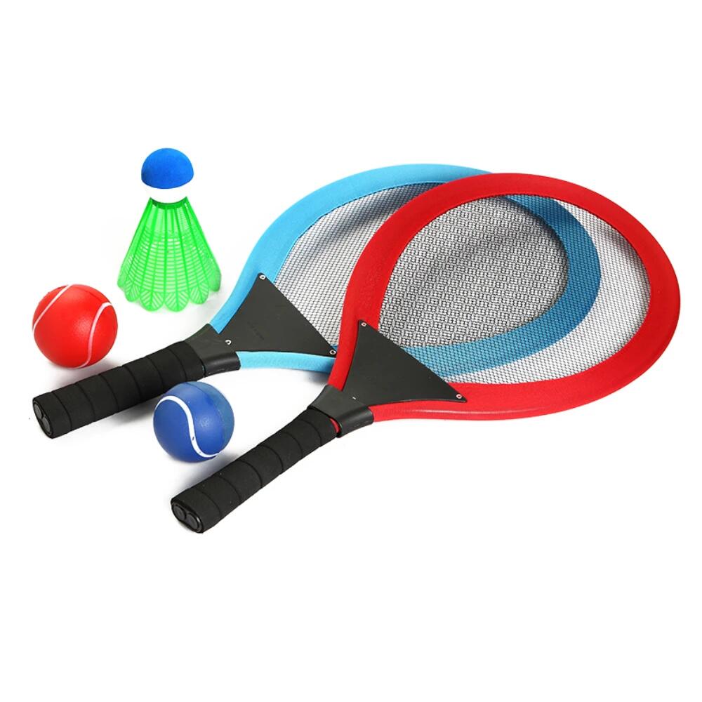 Devessport - Juego 3 en 1 de Exterior para niños. Voliebol, Tenis y Bádminton 7/7