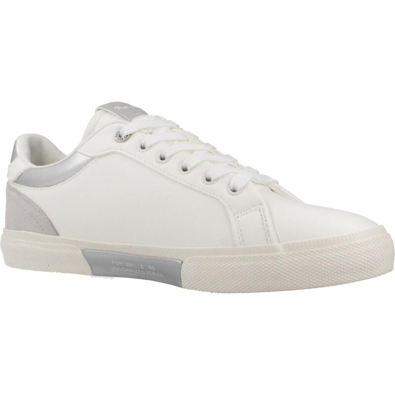 Zapatillas PEPE JEANS  Kenton Court Blanco  Mujer