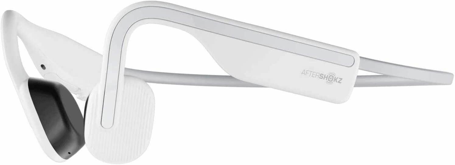 Aftershokz Openmove Bone Conduction Headphones Earphones - Alpine White 1/6