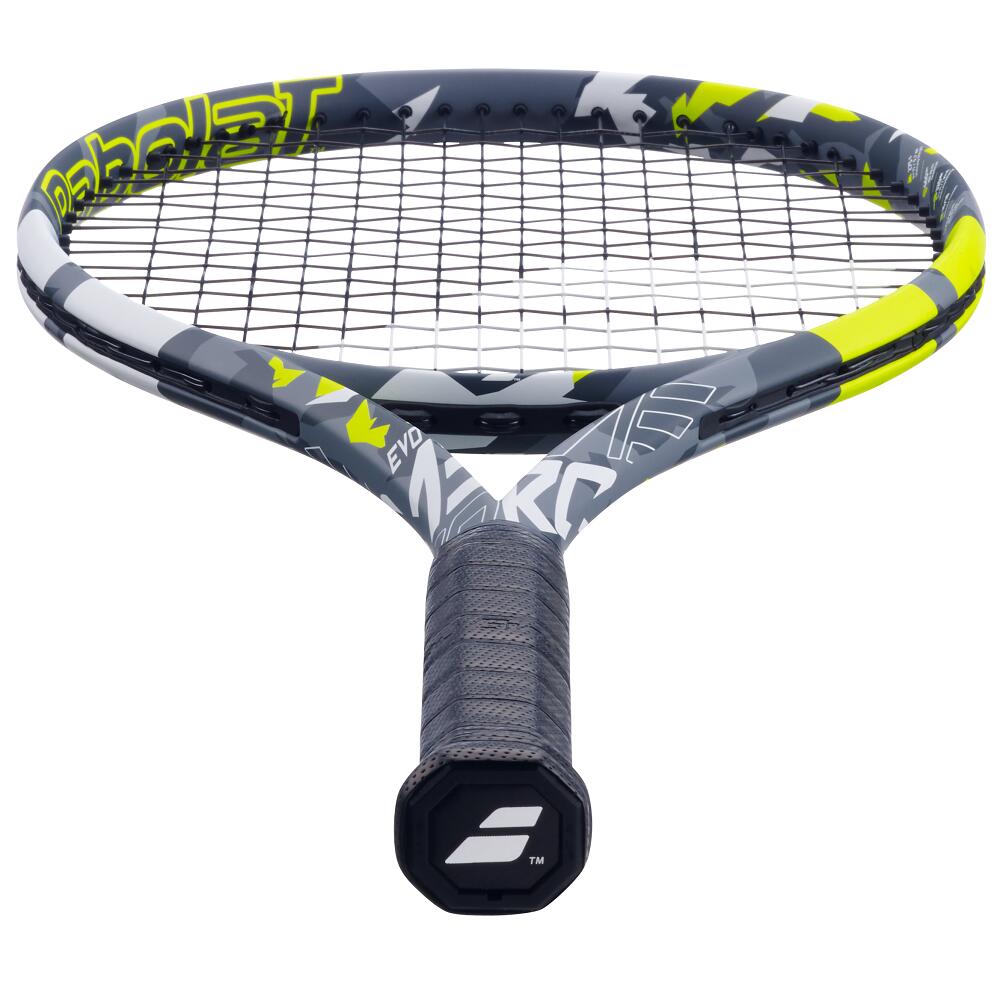 Babolat Evo Aero 102 Tennis Racket - Strung 3/5