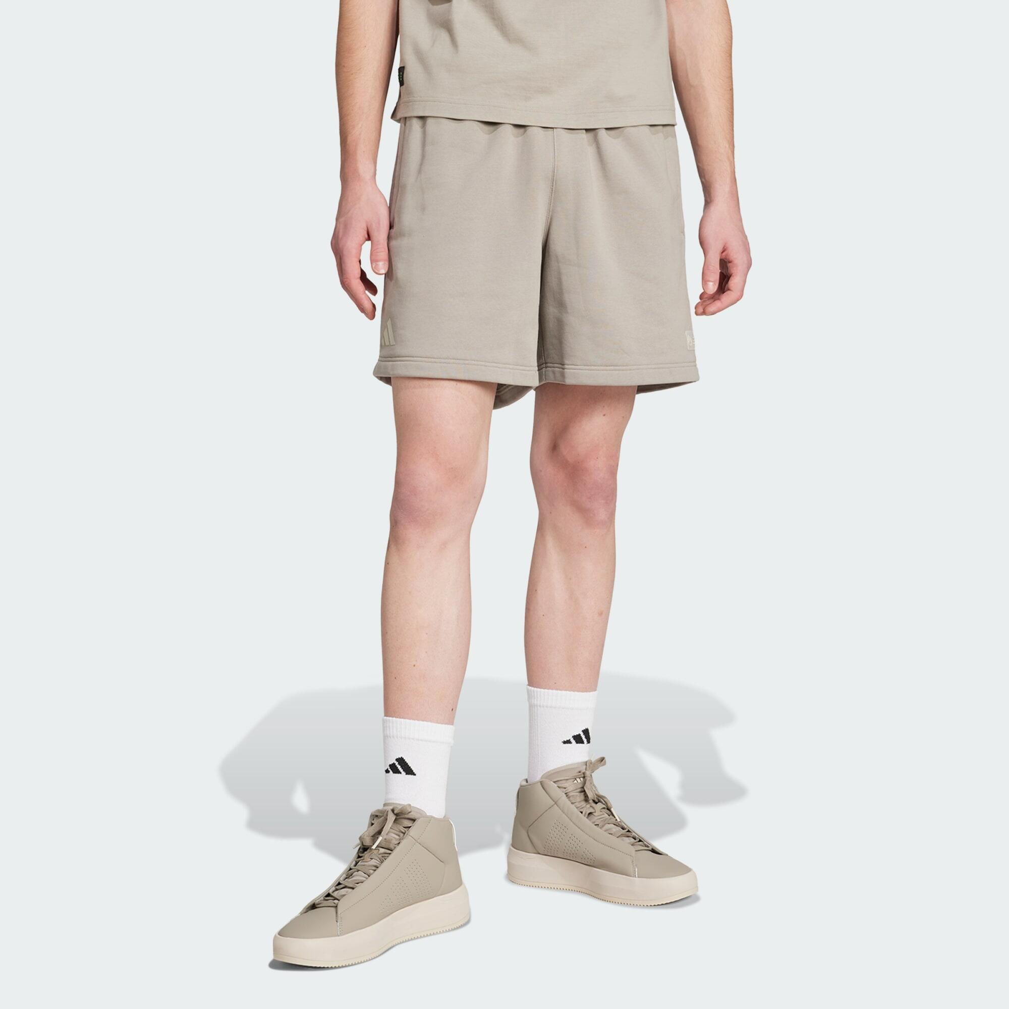 Adidas - Short De Survêtement Premium Mercedes - Amg Petronas Formula One Team - Short - Beige - 42 M/l - Decathlon