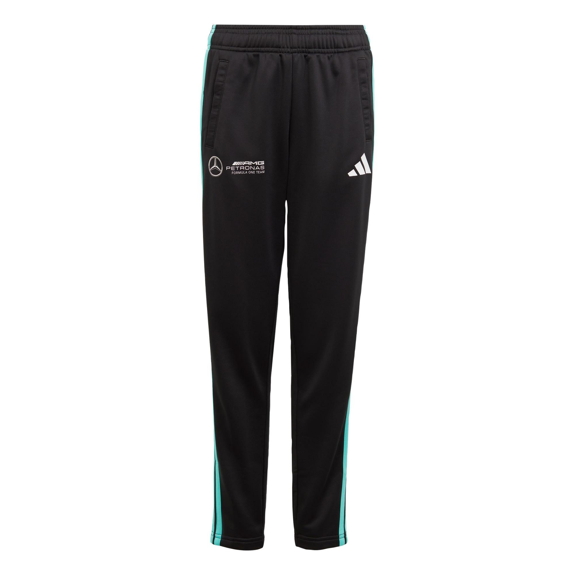 Adidas - Pantalon Mercedes - Amg Petronas Formula One Team Dna - Pantalons - Blanc|noir - 13-14 Ans - Decathlon