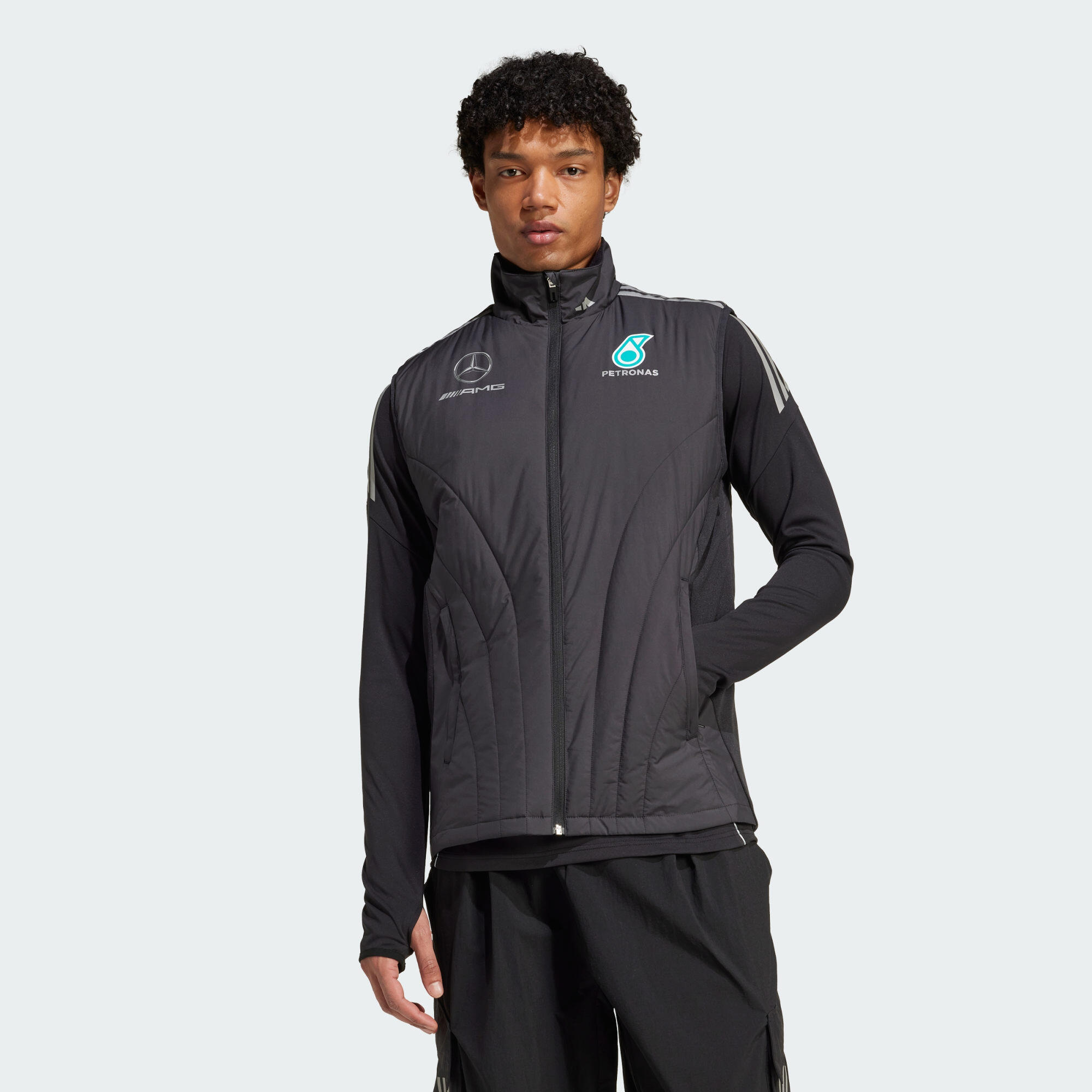 Colete de mecânico da mercedes-amg petronas formula one team