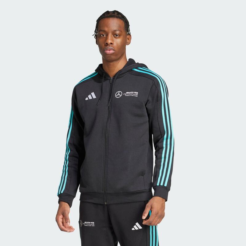 MIKINA MERCEDES - AMG PETRONAS FORMULA ONE TEAM DNA FULL ZIP