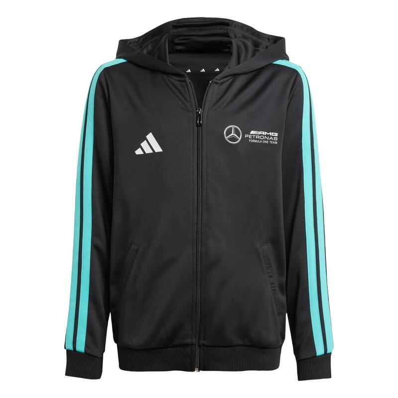 MIKINA MERCEDES - AMG PETRONAS FORMULA ONE TEAM DNA FULL ZIP HOOD
