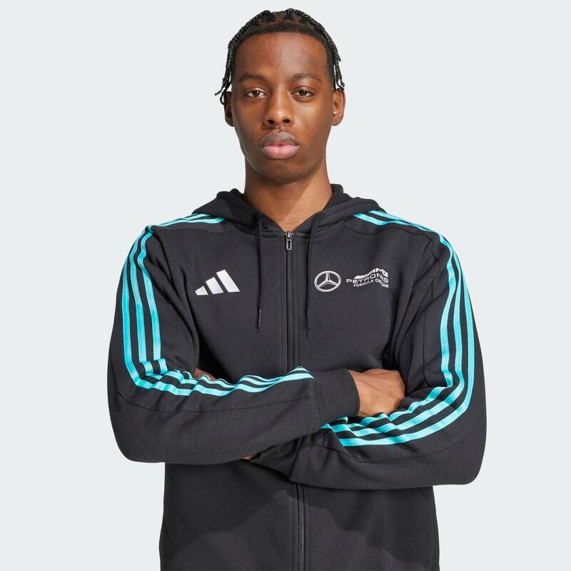 MIKINA MERCEDES - AMG PETRONAS FORMULA ONE TEAM DNA FULL ZIP