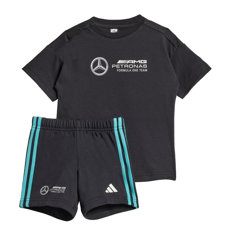 ZESTAW MERCEDES - AMG PETRONAS FORMULA ONE TEAM DNA BABY SHORT SLEEVE