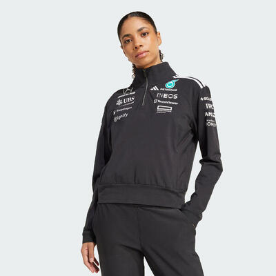 Mercedes - amg petronas formula one team sweatshirt met korte rits
