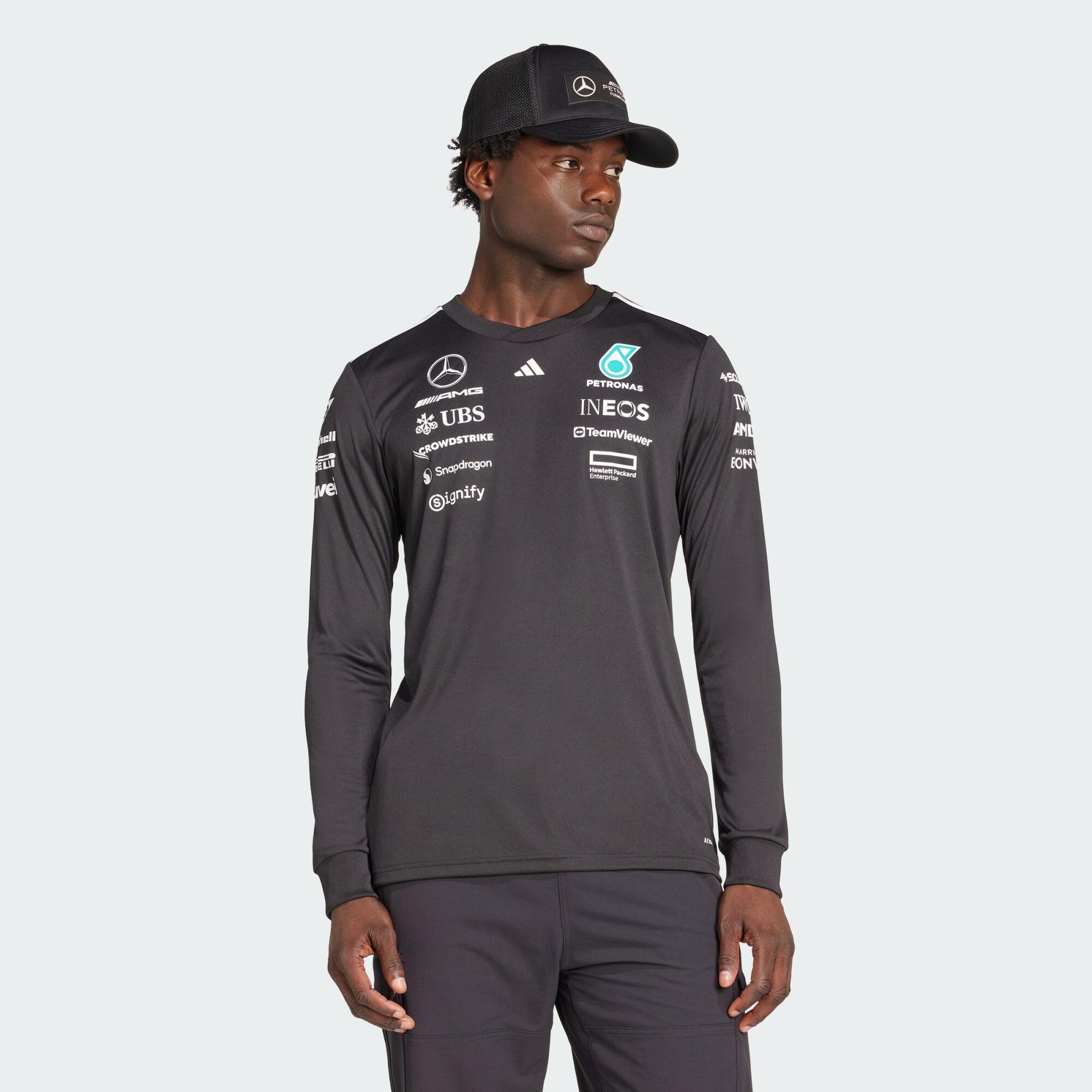 ADIDAS MERCEDES - AMG PETRONAS FORMULA ONE TEAM DRIVER JERSEY LONG SLEEVE