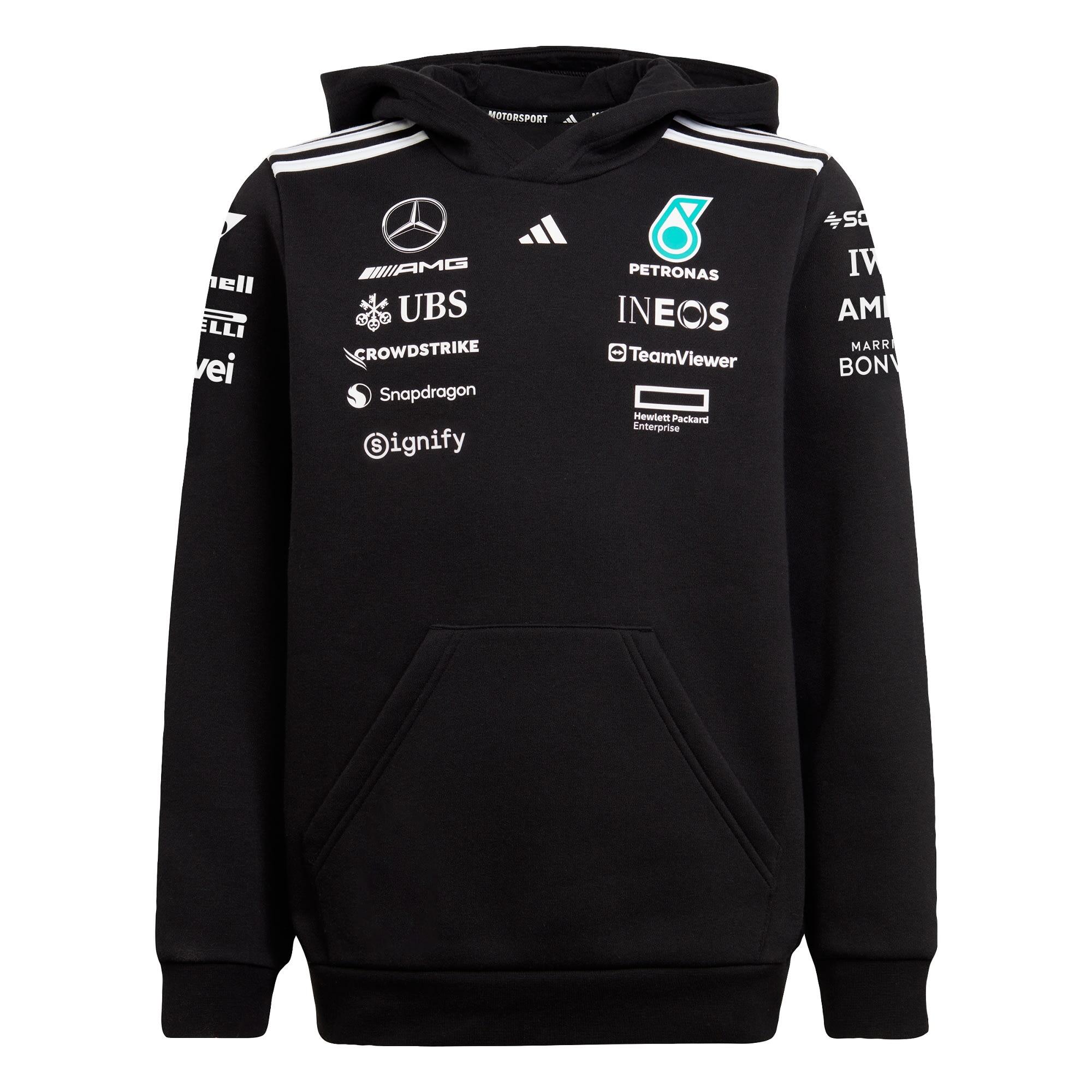 ADIDAS FELPA CON CAPPUCCIO MERCEDES - AMG PETRONAS FORMULA ONE TEAM