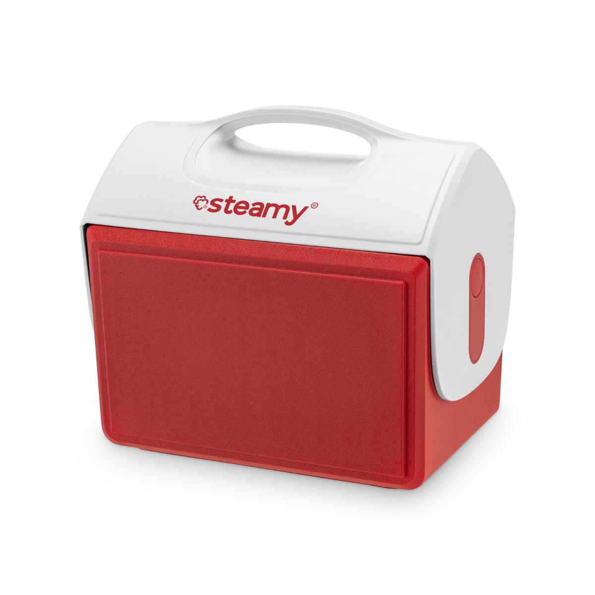 Steamy Sport 15 Koelbox, 15 Liter, Rood 2/5