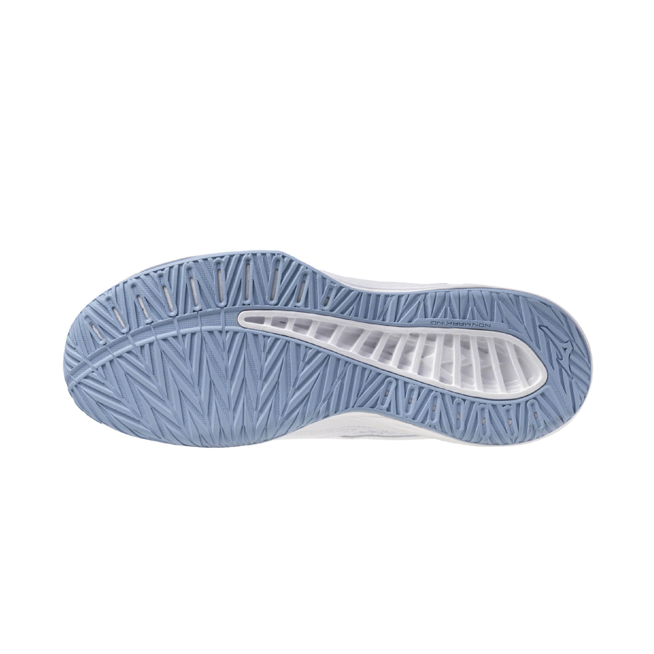 Volleyball Shoe Thunder Blade Z White/Bellwether Blue/Bel Air Blue