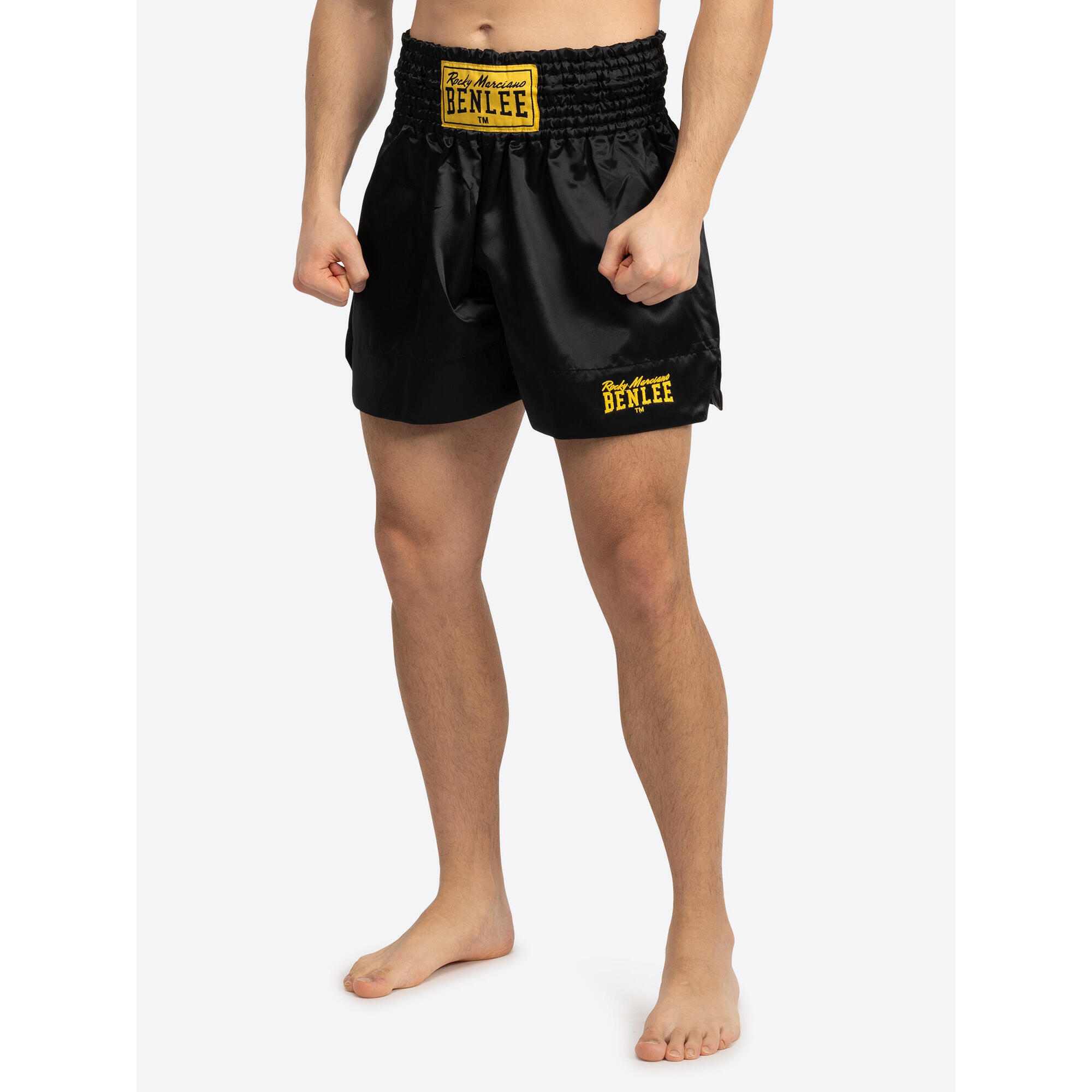 Benlee - Short De Boxe Thaï Benlee Uni Thai - Short - Noir - 56 3xl - Decathlon