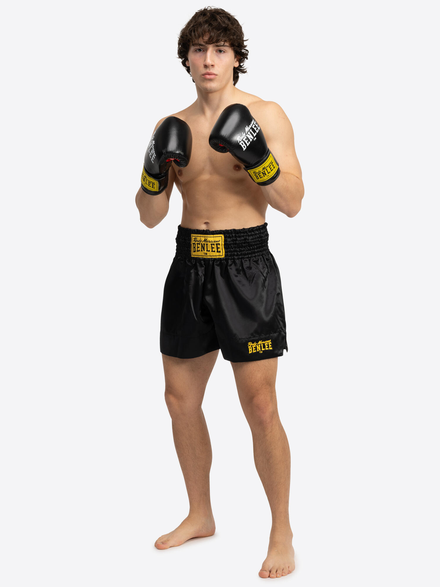 Pantaloncini da Thai Boxe Benlee Uni Thai 3/7