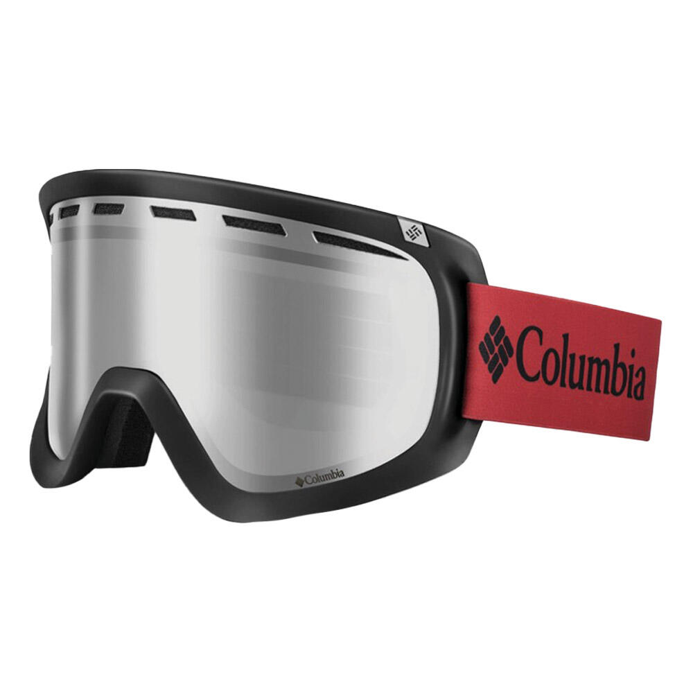 Columbia - Upshoot C1 Lunettes De Ski Unisexes - Sail/silver Ionized - Masque De Ski - Gris|rouge - No Size - Decathlon
