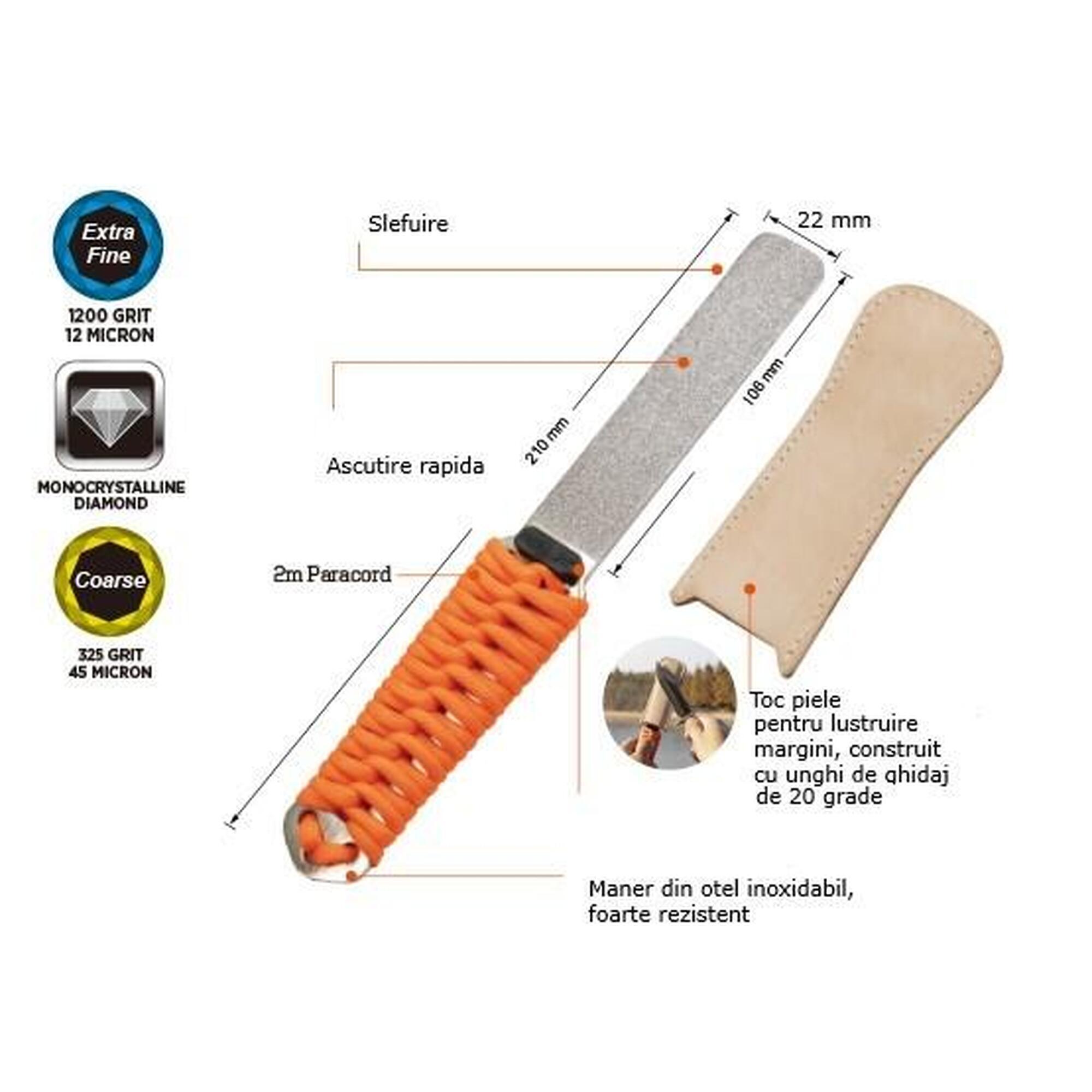 Ascuțitorul SHARPAL BUDDYGUARD cu diamante monocristaline pentru lame dure