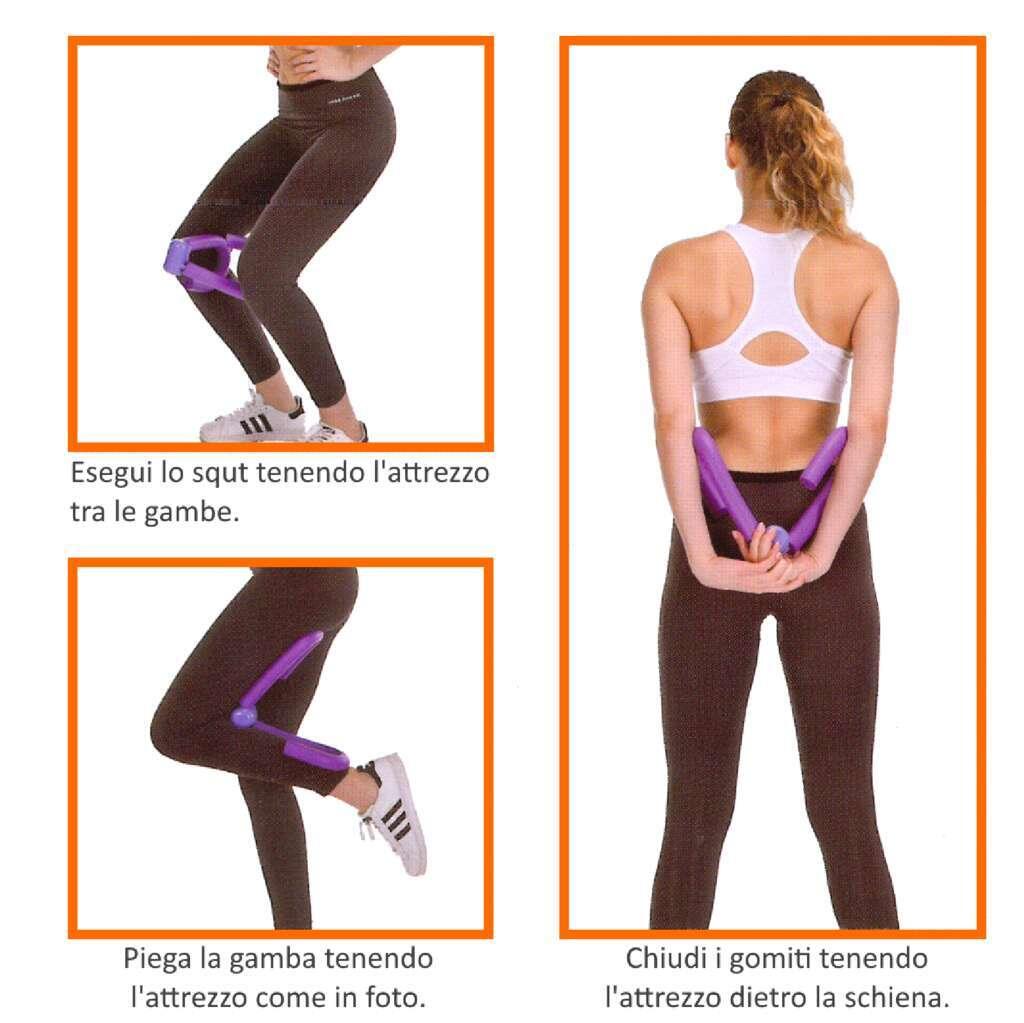 Thigh Master Appareil de Musculation Cuisses - Gris FF 4/6