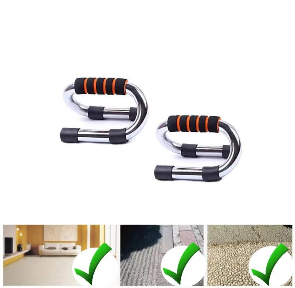 Agarraderas para Flexiones Naranjas - Pareja de Barras Push Up FF 3/5
