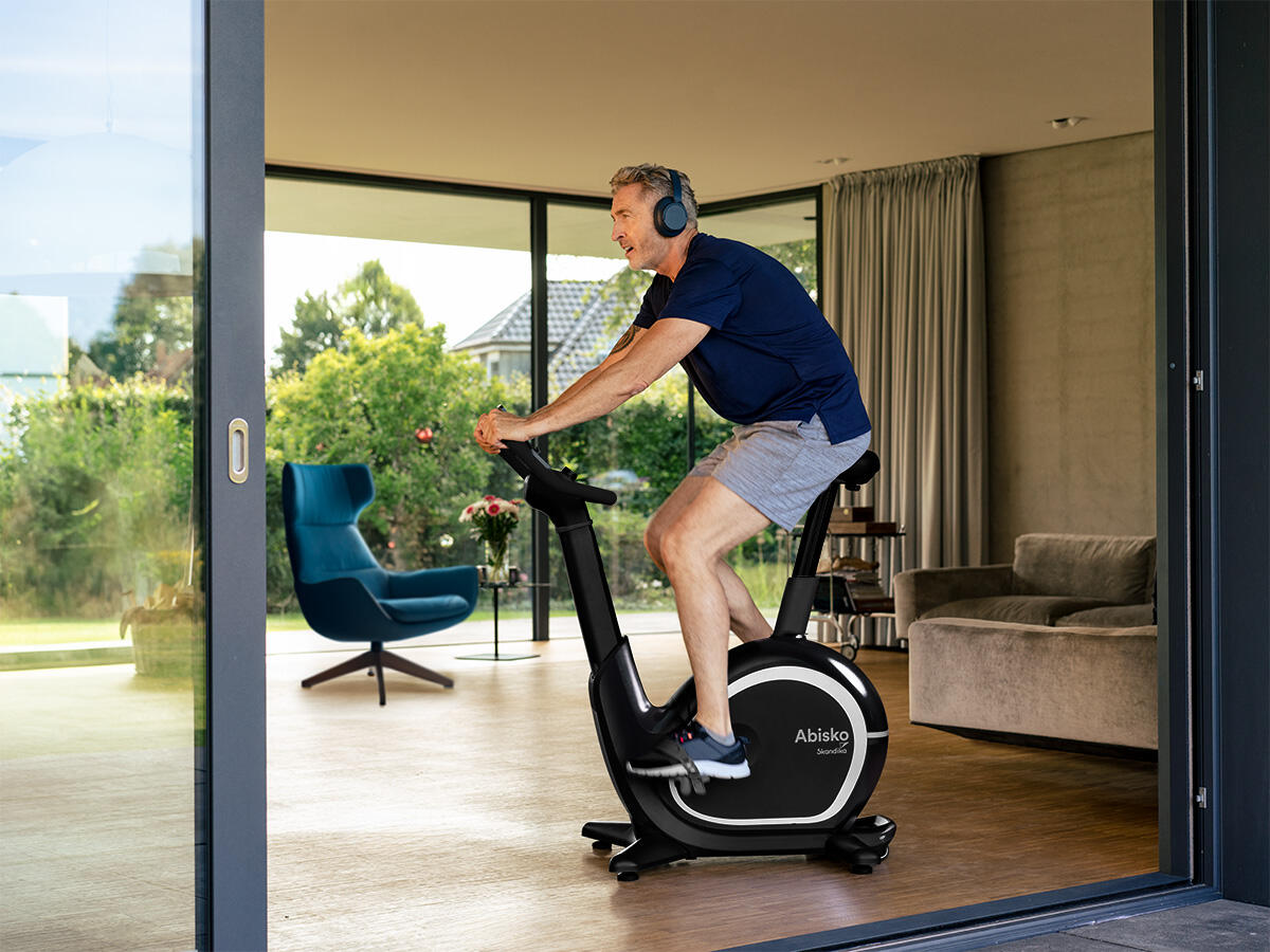 Ergometer Abisko - Automatische Lenker & Sattelhöhenverstellung -  LED-Display 3/8