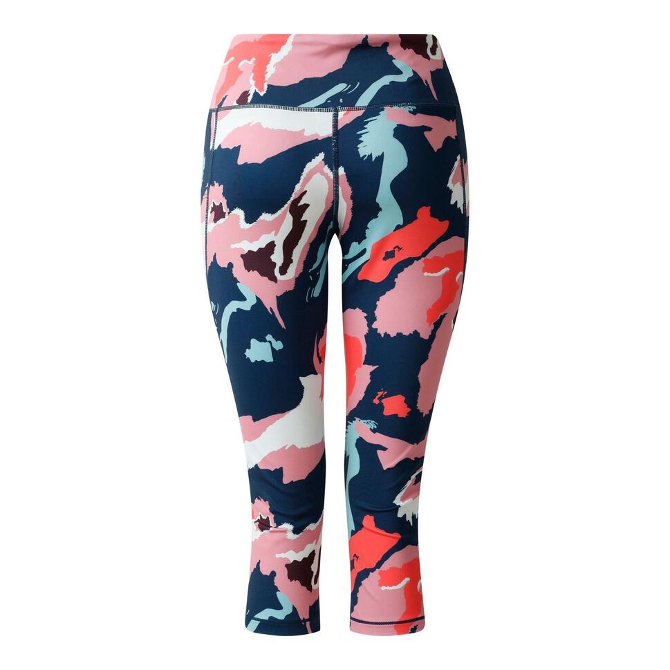 Legginsy Damskie Influential II Marble Swirl O Długości 3/4