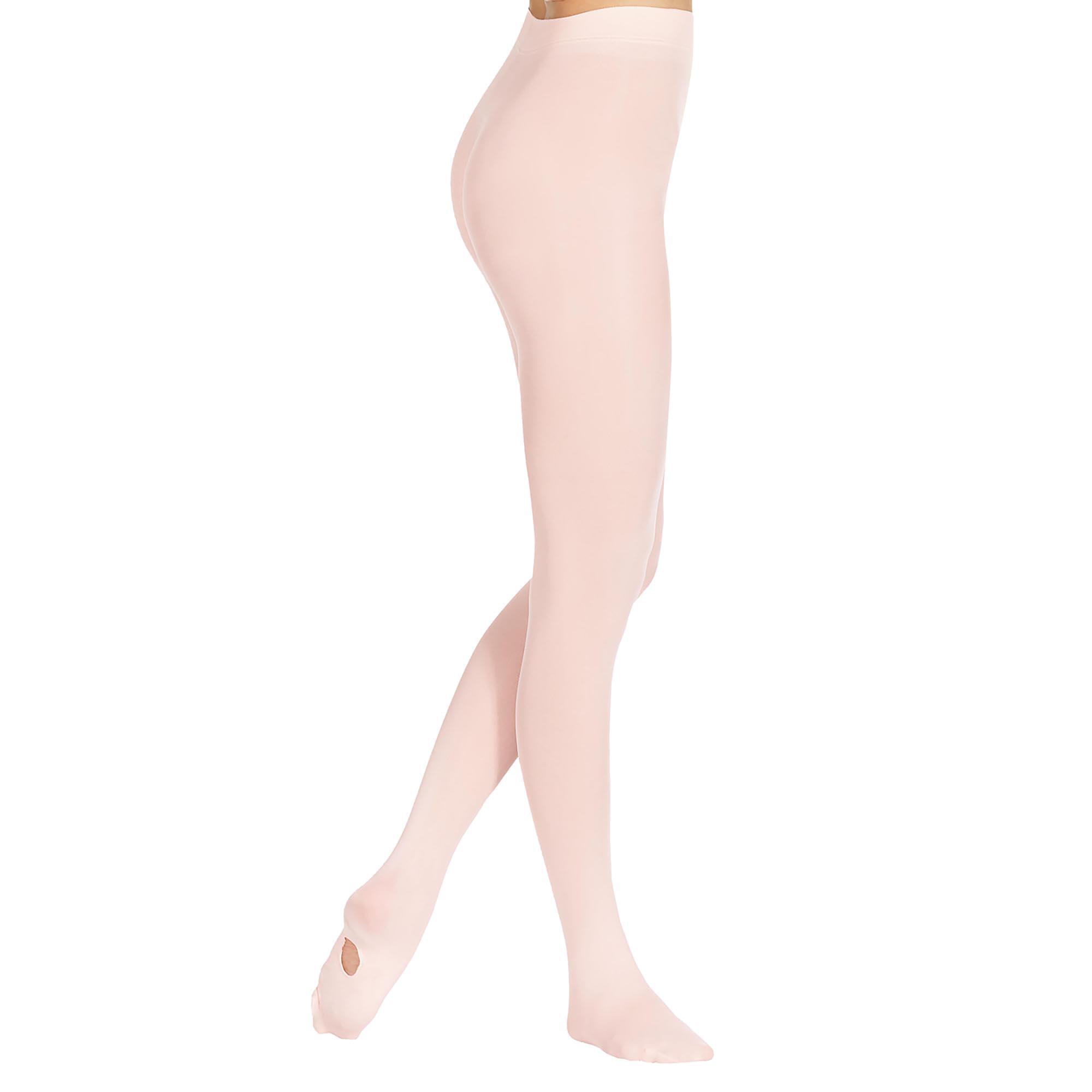 SILKY Girls High Performance Full Foot Ballet Tights (1 Pair) (Theatrical Pink)