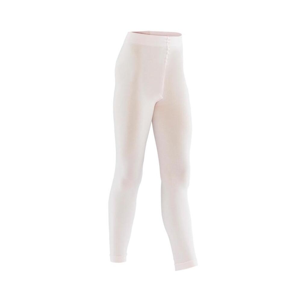 SILKY Girls Dance Footless Ballet Tights (1 Pair) (Pink)
