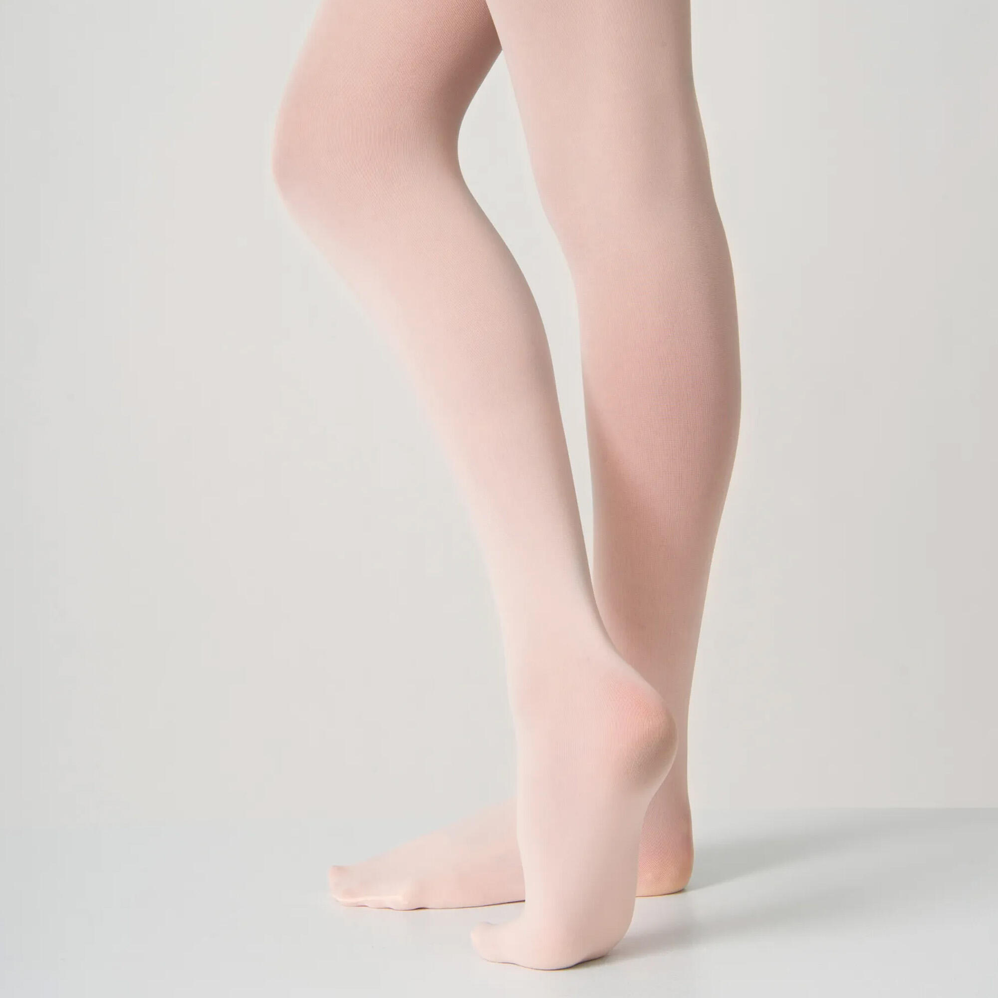 Calze Da Danza Con Piede Intero Bambine Silky Rosa 2/3