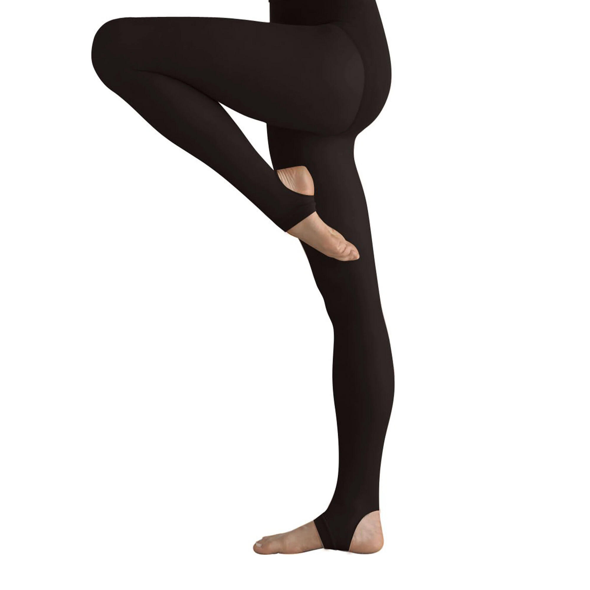 Dance StegStrumpfhose Mädchen Schwarz 2/3