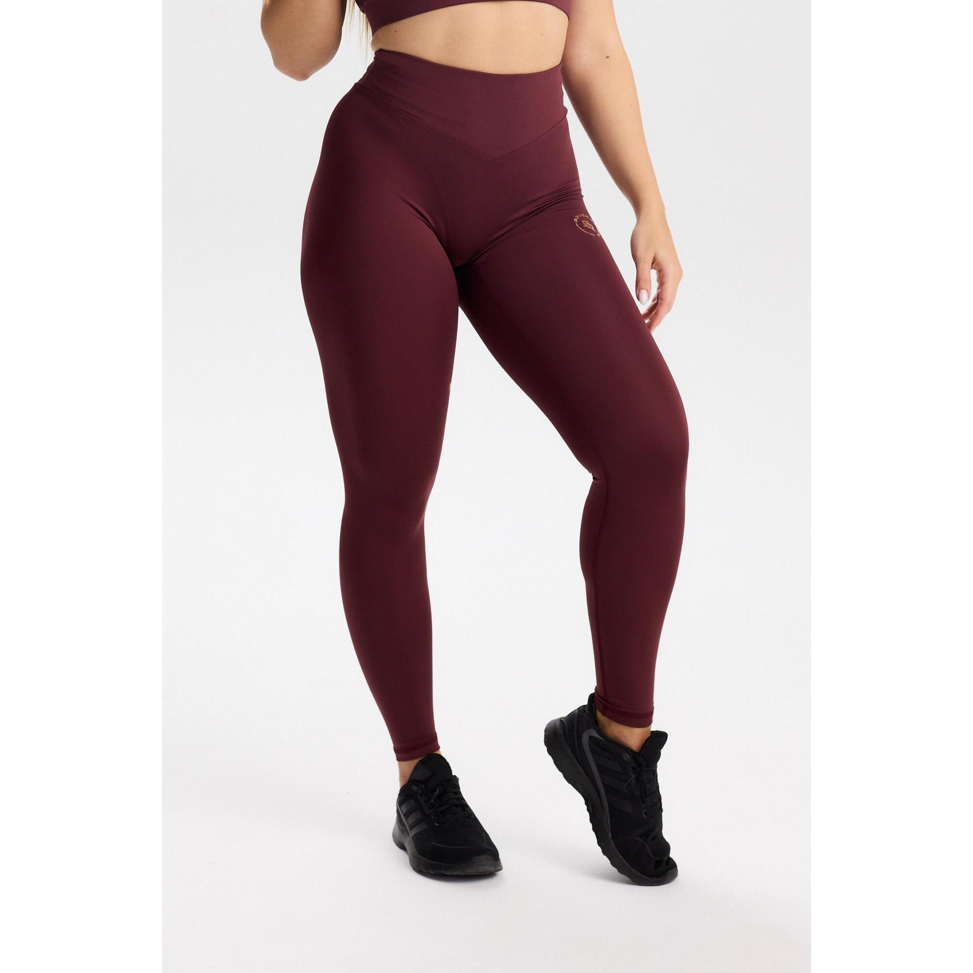 Rough Radical - Leggings De Sport Pour Femmes Rough Radical Pure Flow Long - Legging - Marron|rouge - 40 M - Decathlon