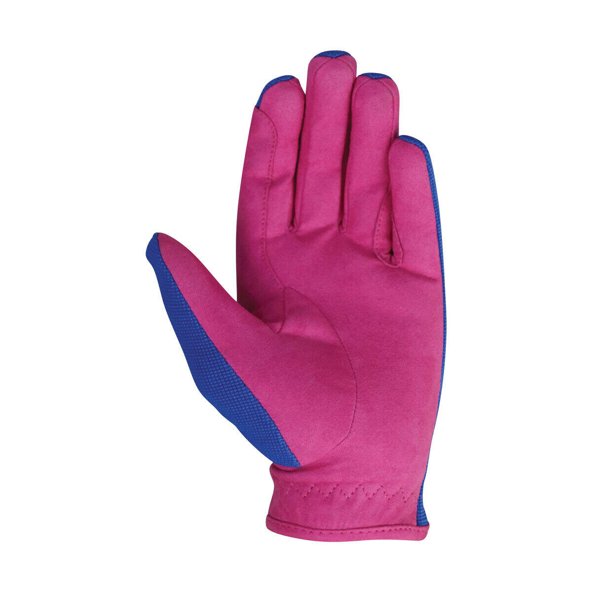 Childrens/Kids Thelwell Collection Riding Gloves (Cobalt Blue/Magenta) 2/2