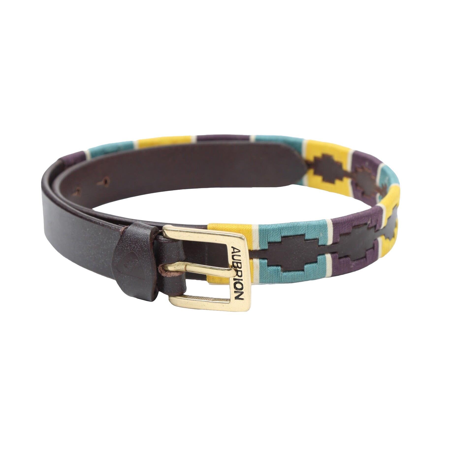 yellow / dark green / purple