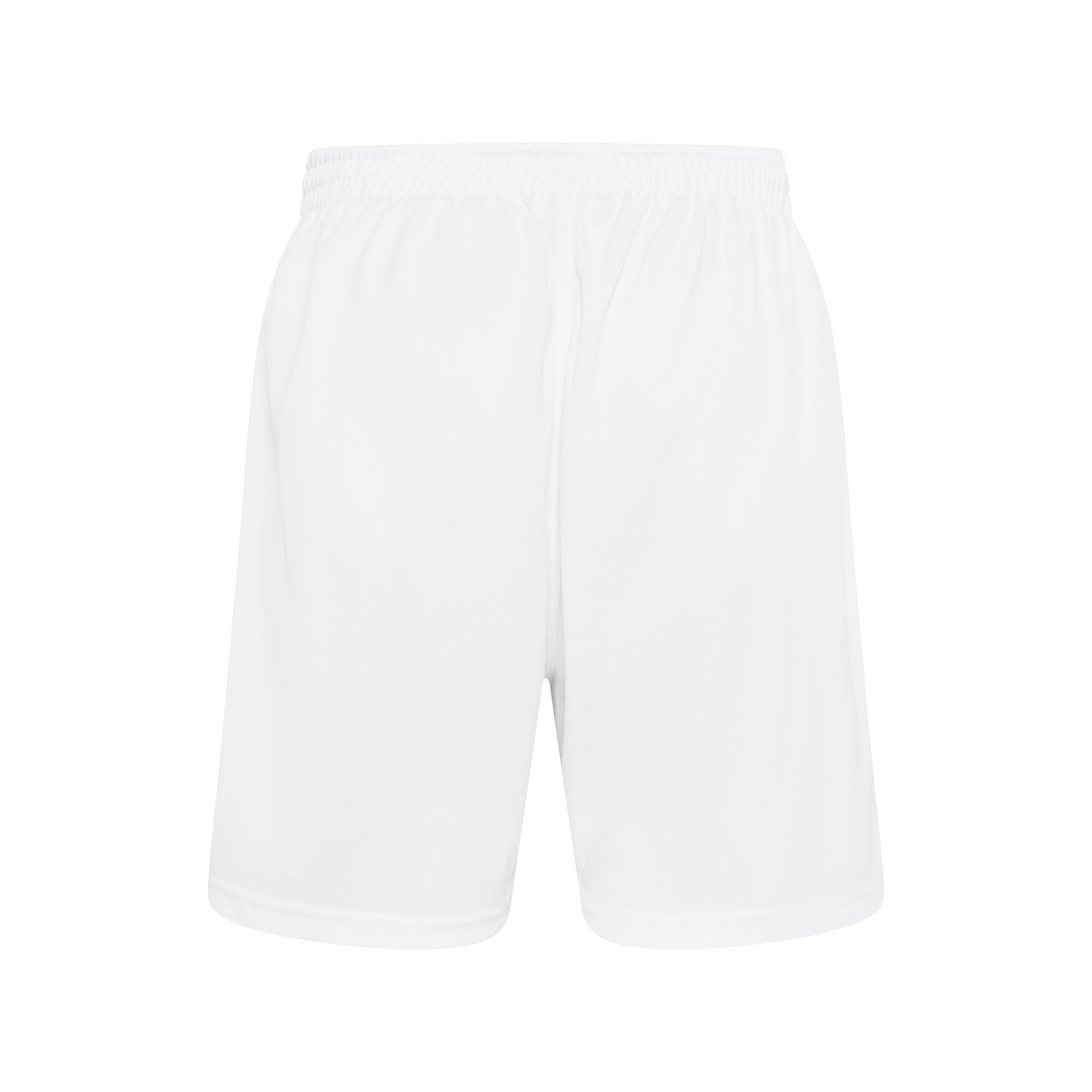 Mens Sports Shorts (Arctic White) 3/4