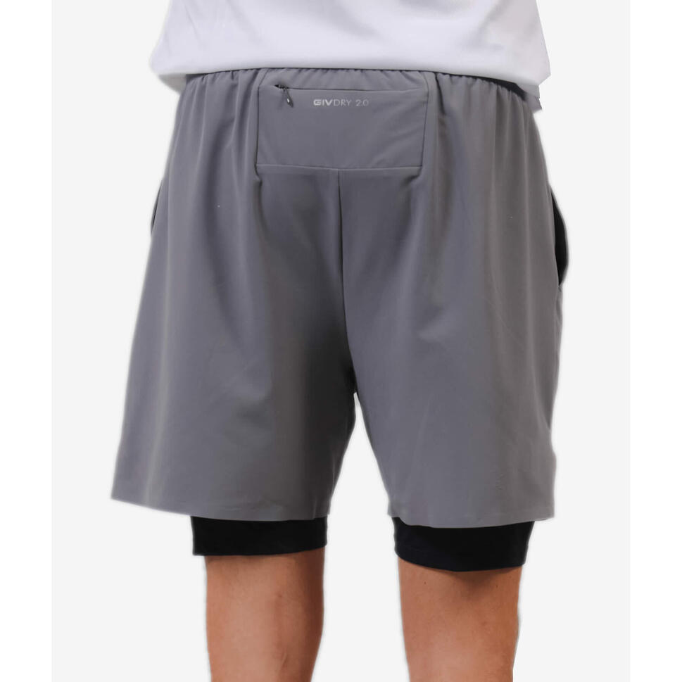 Givova krótkie 2 w 1 XL