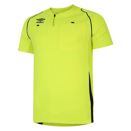 Maillot D´arbitre Adulte (Jaune Fluo / Noir)