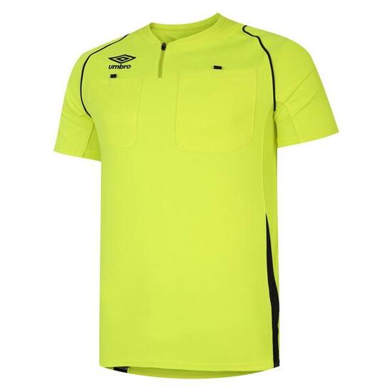 Maillot D´arbitre Adulte (Jaune Fluo / Noir)