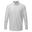Camisa de manga comprida axadrezada Maxton para homem Prata/branco