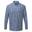 Camisa de manga comprida axadrezada Maxton para homem Marinha/ Branco