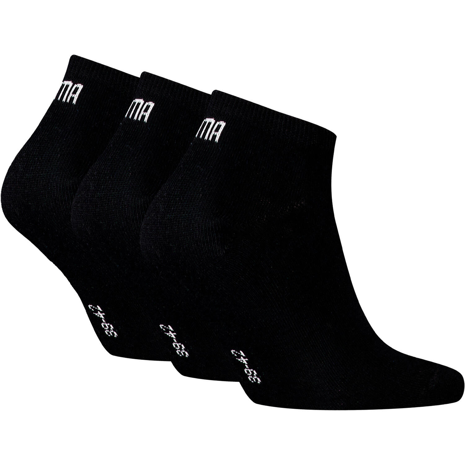 Chaussettes Unisexe Paquet de 3 Stretch-Sneaker Plain 3P 2/4