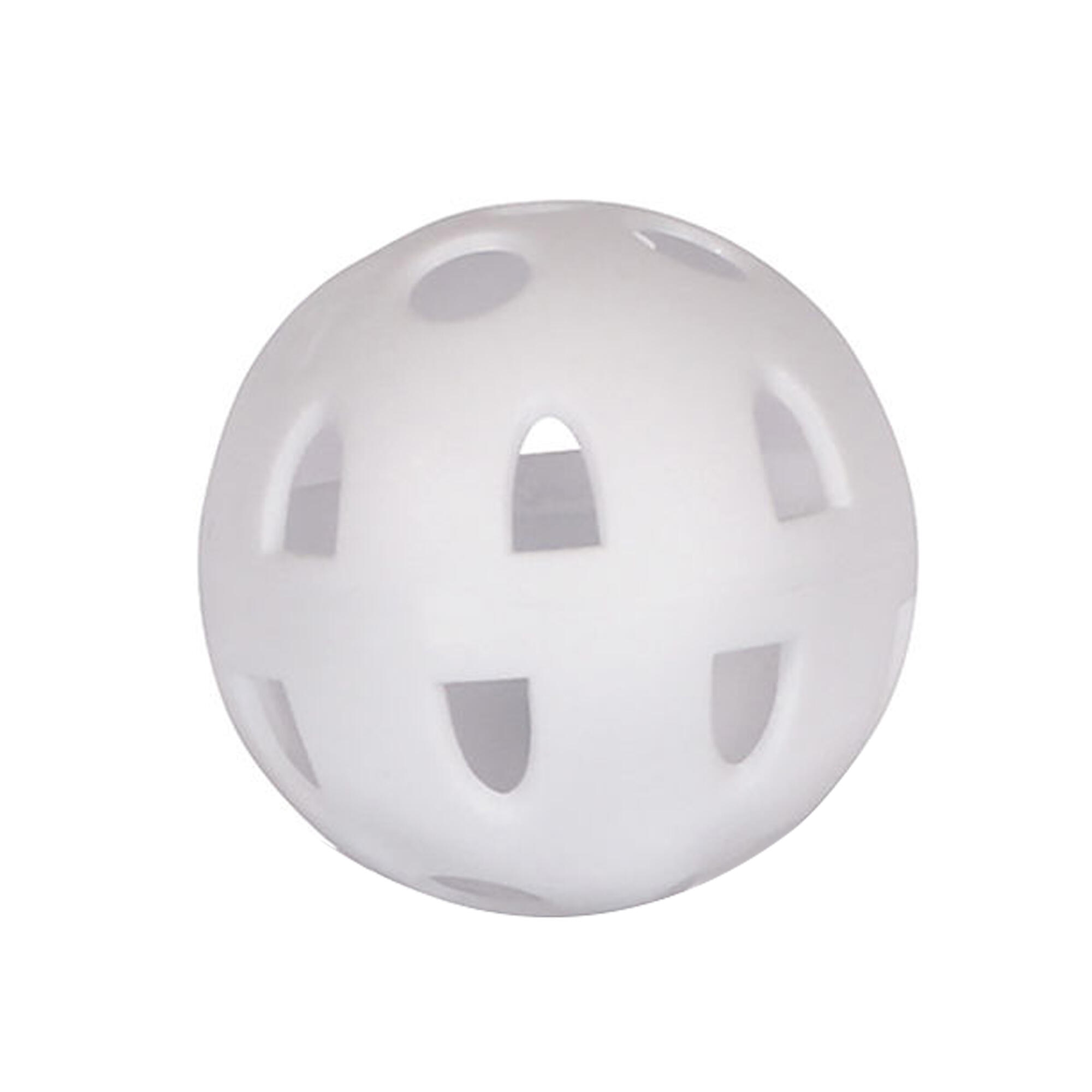 Airflow Practice Golf Balls (Pack of 6) (White) 2/3